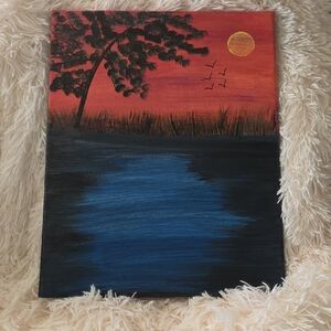 Twilight Reflection Canvas Art